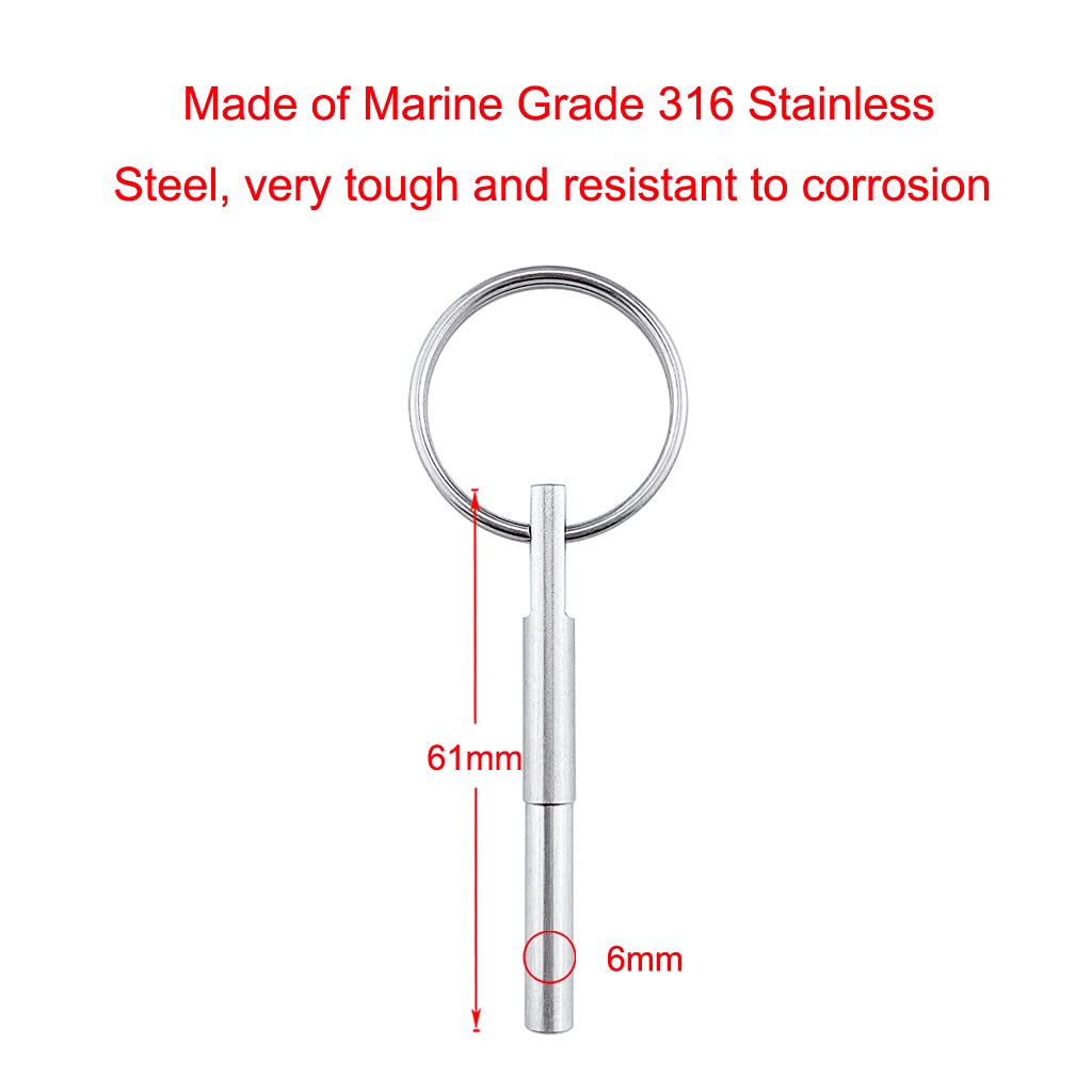Chiave Ovale Per Macchine Da Caffè Jura - Acciaio Inox 316, Lunga 6,1 Cm, Magnetica
