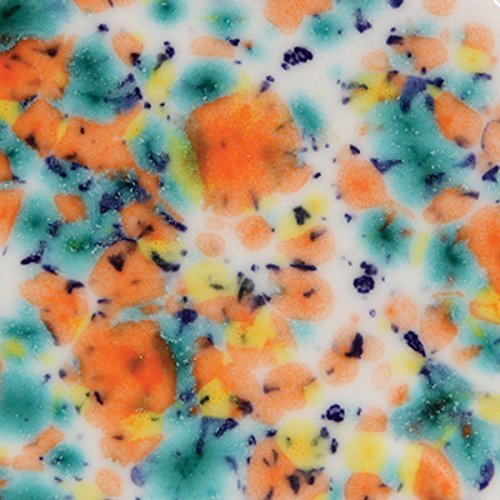 Mayco Jungle Gems Low Fire Crystal Glaze For Ceramics- CG 981 - Fruity Freckles - 4 Ounce Jar
