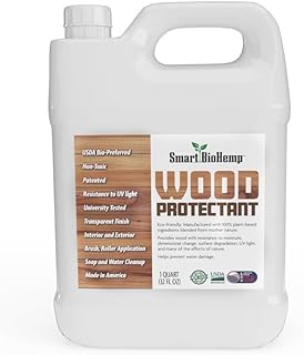 Plant-Powered 1-Quart Protectant, Protects Wood from Water & UV Rays, Pe...