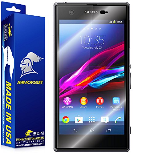 ArmorSuit MilitaryShield [Case Friendly] Screen Protector for Sony Xperia Z1S - Anti-Bubble HD Clear Film