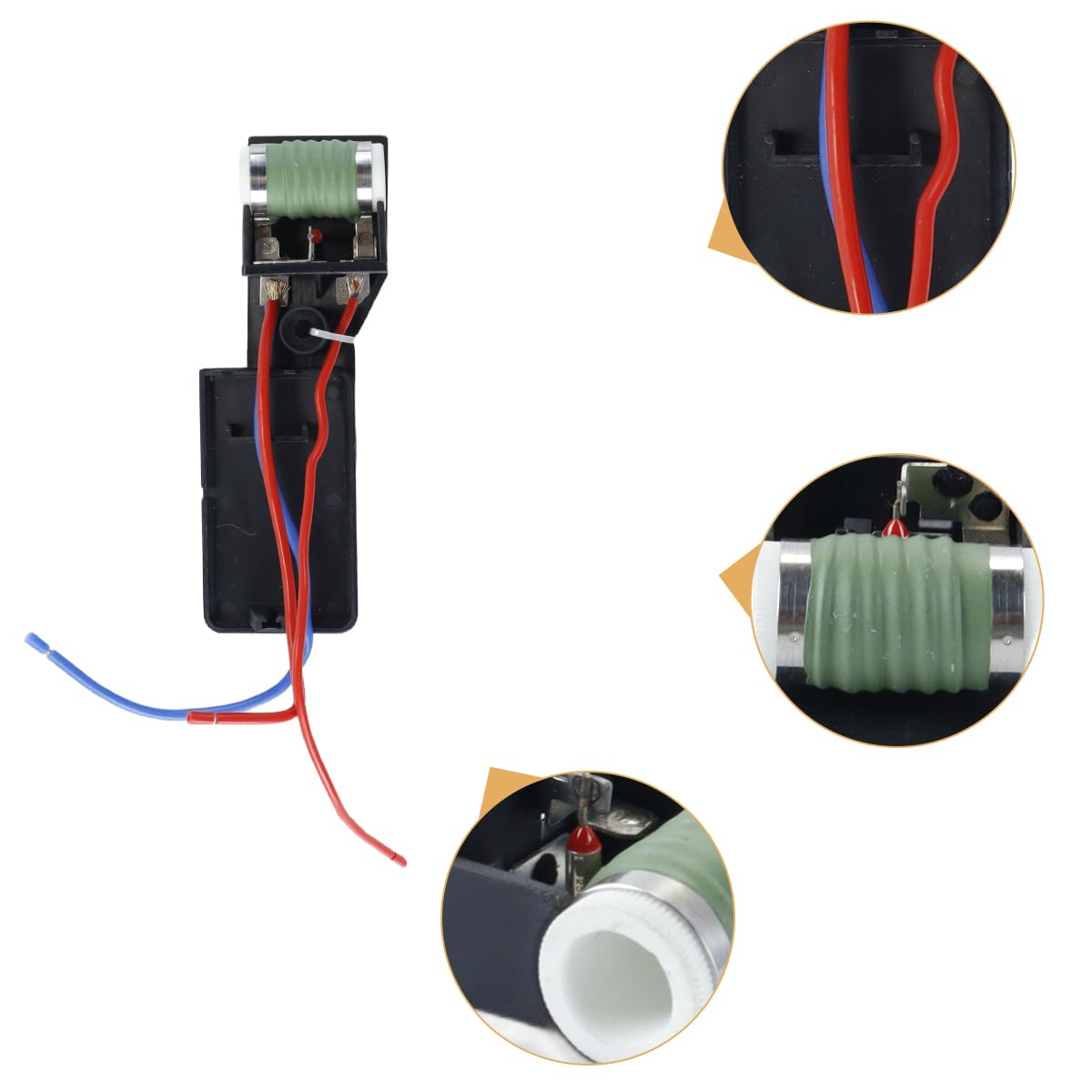 Resistenza Motore Ventola Radiatore Raffreddamento Motore Auto per Mini Cooper R50 R52 R53 03-08 17117541092R