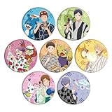 Digimon Adventure 02 THE BEGINNING 07 Yukata Ver. (Illustrated Illustration), Can Badge, 7-Piece Box