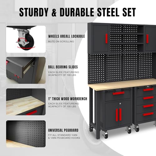 Torin APGC101B-1 Garage Storage Cabinets System thumb #4