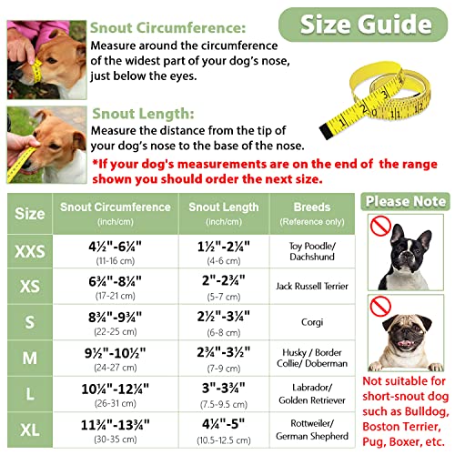 Dog Muzzle, Soft Mesh Muzzle For Small Medium Large Dogs, Adjustable Puppy Muzzles For Scavenging Biting Licking And Chewing, Allows Panting And Drinking (Black, Xxs) #TOP2