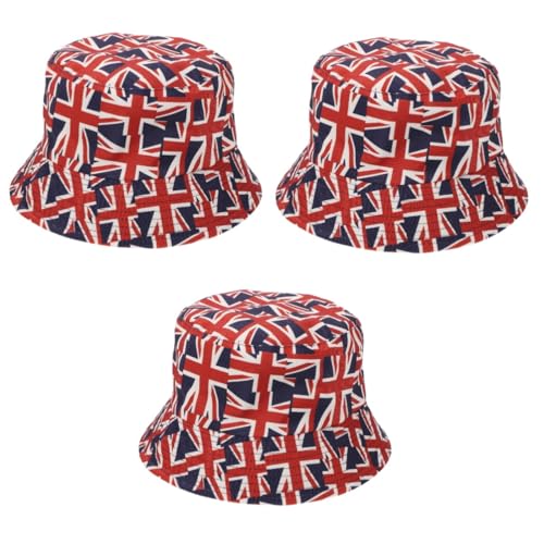 Chapeau de pêcheur élégant pour femmes drapeau britannique