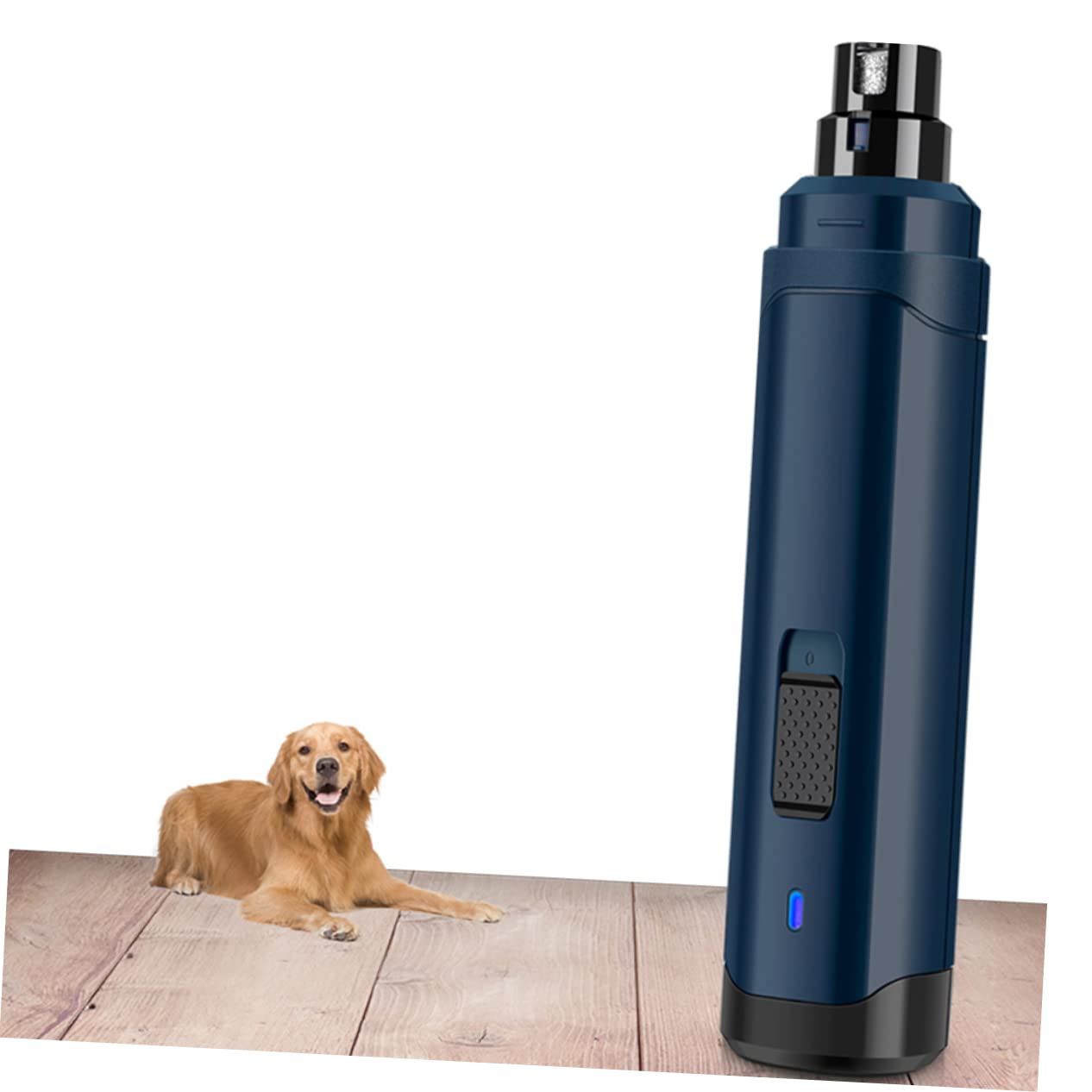 Toddmomy Recortador De Uñas Eléctrico para Mascotas Pulidor De Uñas para Patas De Perro Recargable Motor Silencioso Material Abs Fácil De Manejar para El Cuidado De Mascotas