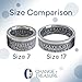 Morgan Silver Dollar Coin Ring – Handmade in USA from 1921 US 90% Silver – Men’s & Women’s Coin Jewelry, Sizes 7–17 (Patina, 9.5)