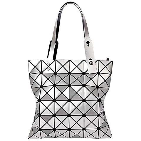 whatUneed Geometric Luminous Tote Bag Cover