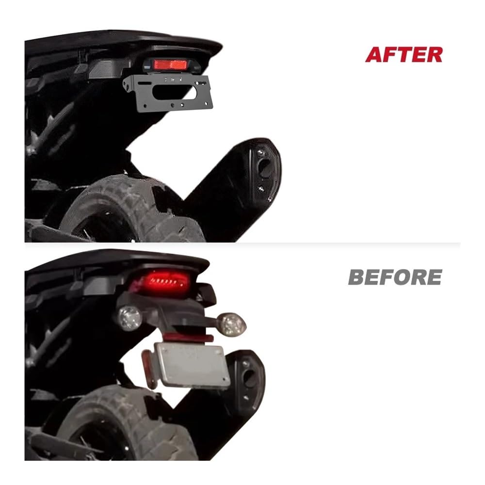para B&M&W R1300GS, Soporte para matrícula