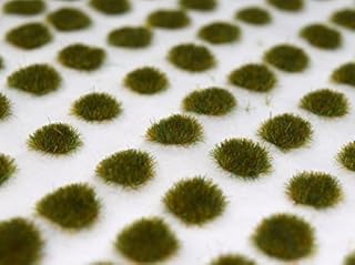 War World Scenics Self Adhesive Static Grass Tufts x 100 – Autumn, 2mm – Model Railway Wargame Scenery Railroad Modelling Diorama Miniature Hobby Tabletop