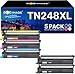 Produktbild 5er-Pack TN248XL Kompatibel für Brother TN-248 XL MFC-L3760CDW Toner Brother MFC-L3740CDW Toner MFC-L3740CDWE DCP-L3560CDW TN 248 DCP-L3520CDWE MFC-L8390CDW HL-L3240CDW HL-L3220CWE