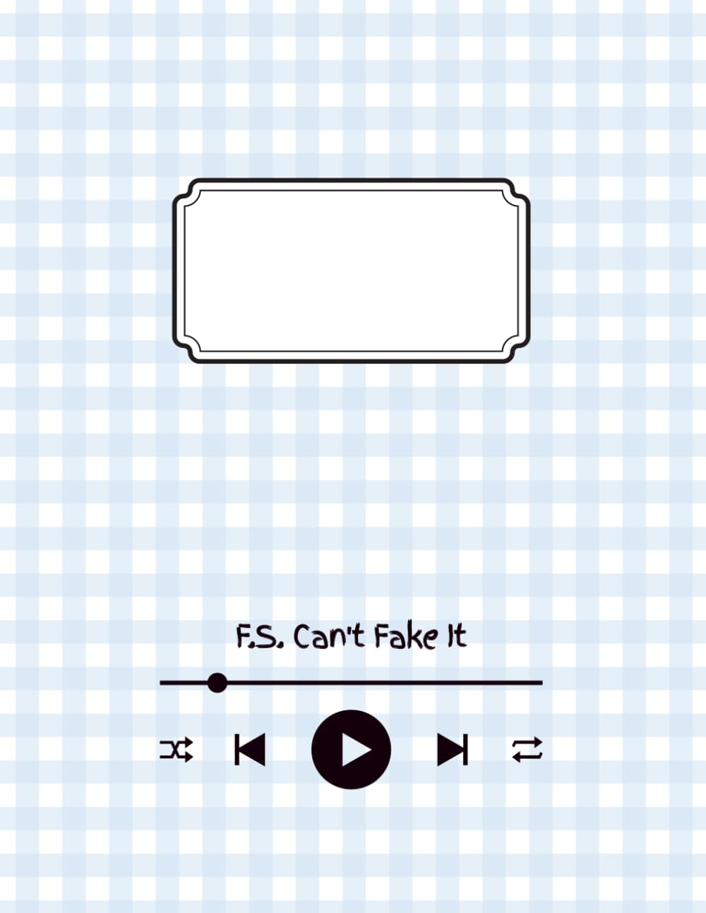 A4 RULED NOTEBOOK - Can't Fake It by Freya Skye: A4 College Ruled Notebook, 250 Pages, Thick College Ruled Paper Notebook for School, University, ... by Freya Skye lyrics, for Everyday Writing      Paperback – December 25, 2025