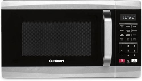 Miniatura 2 de Cuisinart CMW-70 Stainless Steel Microwave Oven, Silver & Cast-Iron Double Burner, 11.5"(L) x 19.5"(W) x 2.5"(H), Silver