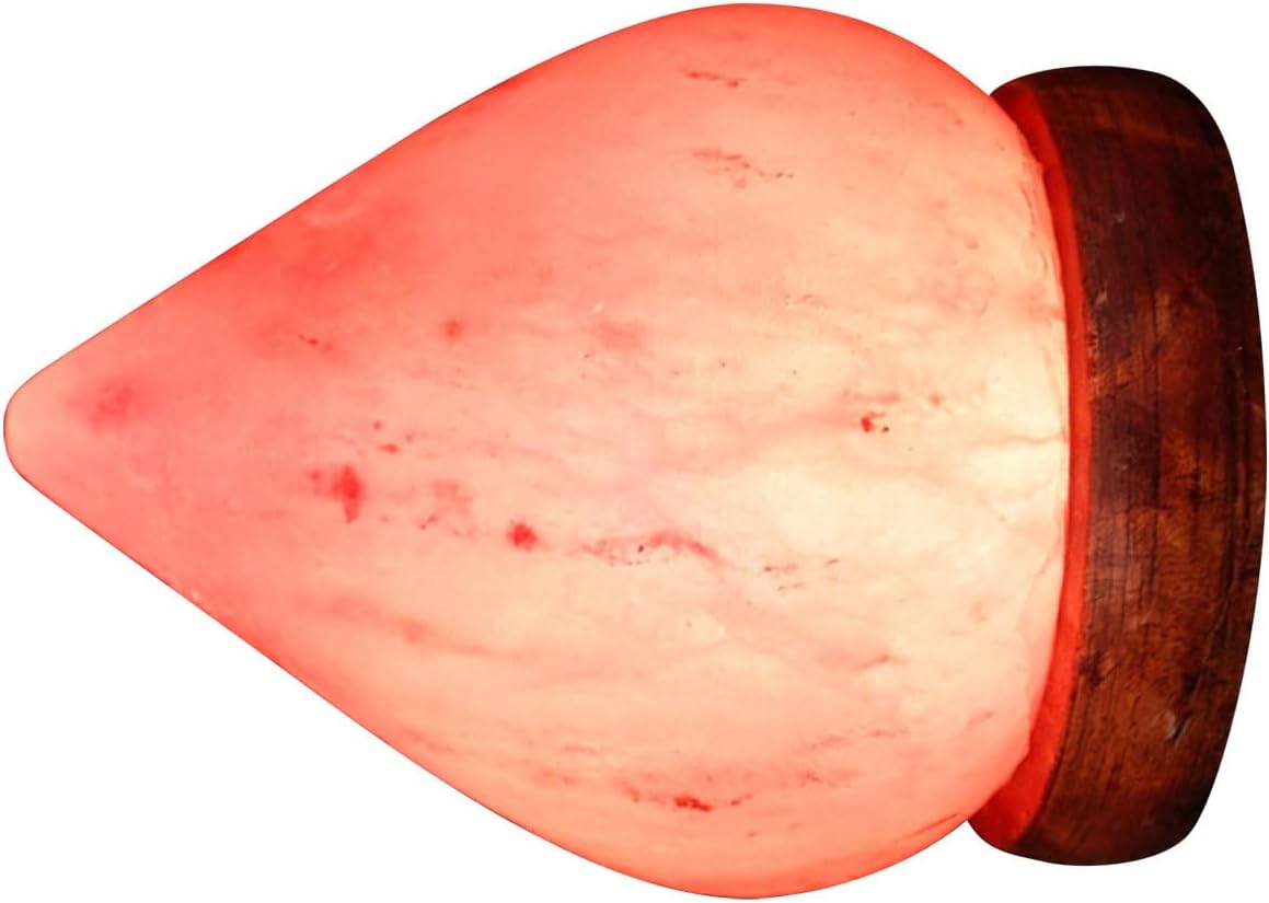 USB Powered Natural Salt Crystal Lamp with 7 Color Switching Modes for Home Night Light Relaxation Mood Lamp