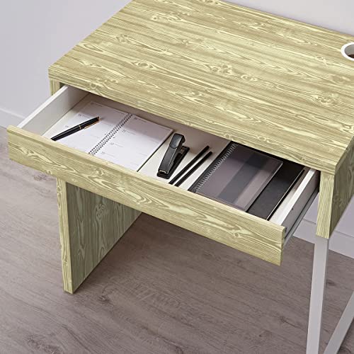 Jeweluck Wood Contact Paper Light Wood Wallpaper Peel And Stick 17.7 Inch×393.7 Inch Wood Removable Wallpaper Yellow Wood Grain Contact Paper Self Adhesive Wallpaper For Cabinet Shelf Decorative Vinyl #TOP4