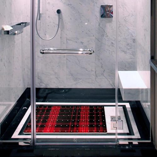 Tapete absorbente de agua con ventosas de PVC extralargo 7