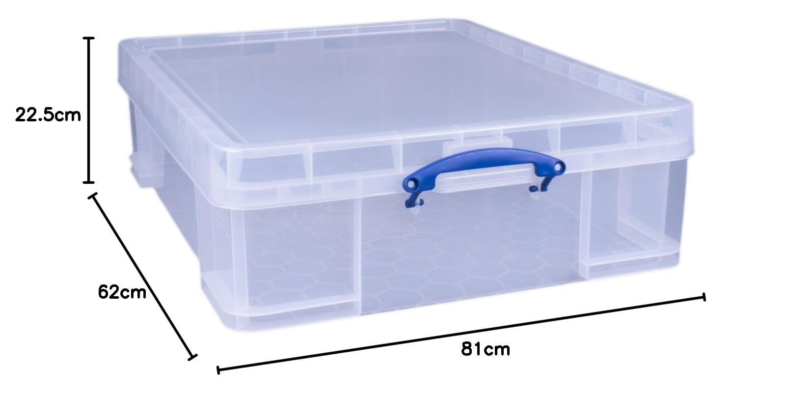 Really Useful Aufbewahrungsbox, 70 Liter, transparent Küche, Haushalt & Wohnen