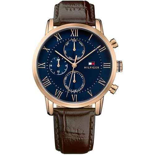 Tommy Hilfiger Men's 1791399 Sophisticated Sport Analog Display Quartz Brown Watch