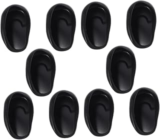 ADOCARN 10 Pçs Protetores De Orelha De Banho De Banho Protetores De Orelha De Tintura De Cabelo Para Tintura De Cabelo Tampões De Orelha De Secador De Cabelo Protetor De Orelha De