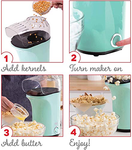 Dash DAPP150V2RD04 Hot Air Popcorn Popper Maker thumb #3
