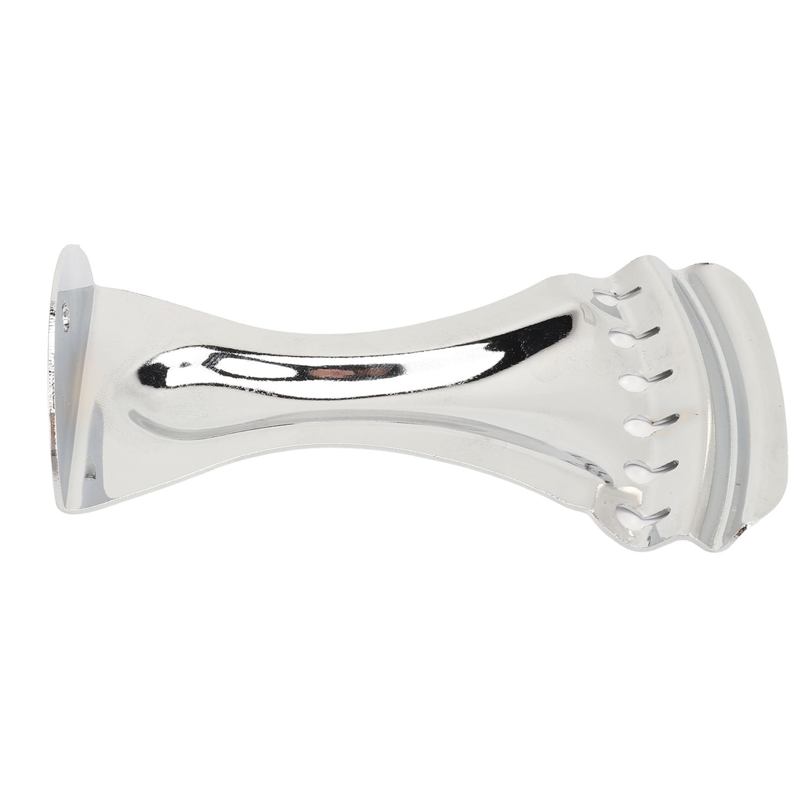 Miskall Guitar Tailpiece, with Mounting Holes Zinc Alloy Tailpiece Replacement for 6 String Resonator Guitars