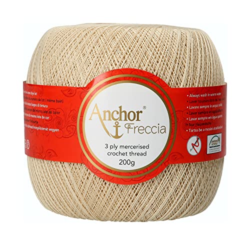Anchor Crochet Yarn, Cotton, 387, Stärke 20