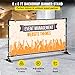 VEVOR Backdrop Banner Stand 8 x 8 Ft Adjustable Height Background Stand Backdrop with 1 Carrying Bag, Backdrop Stand for Parties Wedding Photo Booth Trade Show
