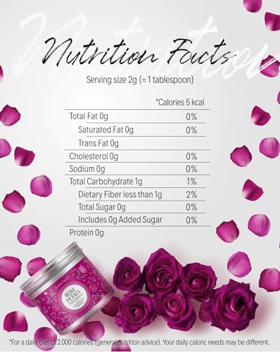 image for Sweet Spell Dried Rose Petals – Edible Flowers for Drinks, Cocktails