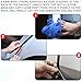 HHZL 13Ft Weather Stripping Door Seal, Windshield Rubber Strip for Reducing Noise & Dust, Super Flexible Self-Adhesive Rubber Seal Strip Edge Trim Guards for Windshield/Doors Edges/Windows（Z-Shaped）