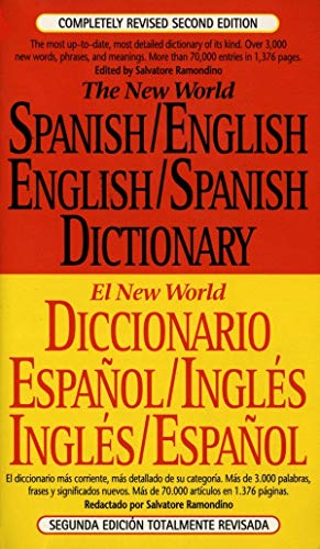 The New World Spanish/English, English/Spanish Dictionary (El New World Diccionario espaÃ±ol/inglÃ©s, inglÃ©s/espaÃ±ol) (Spanish and English Edition)