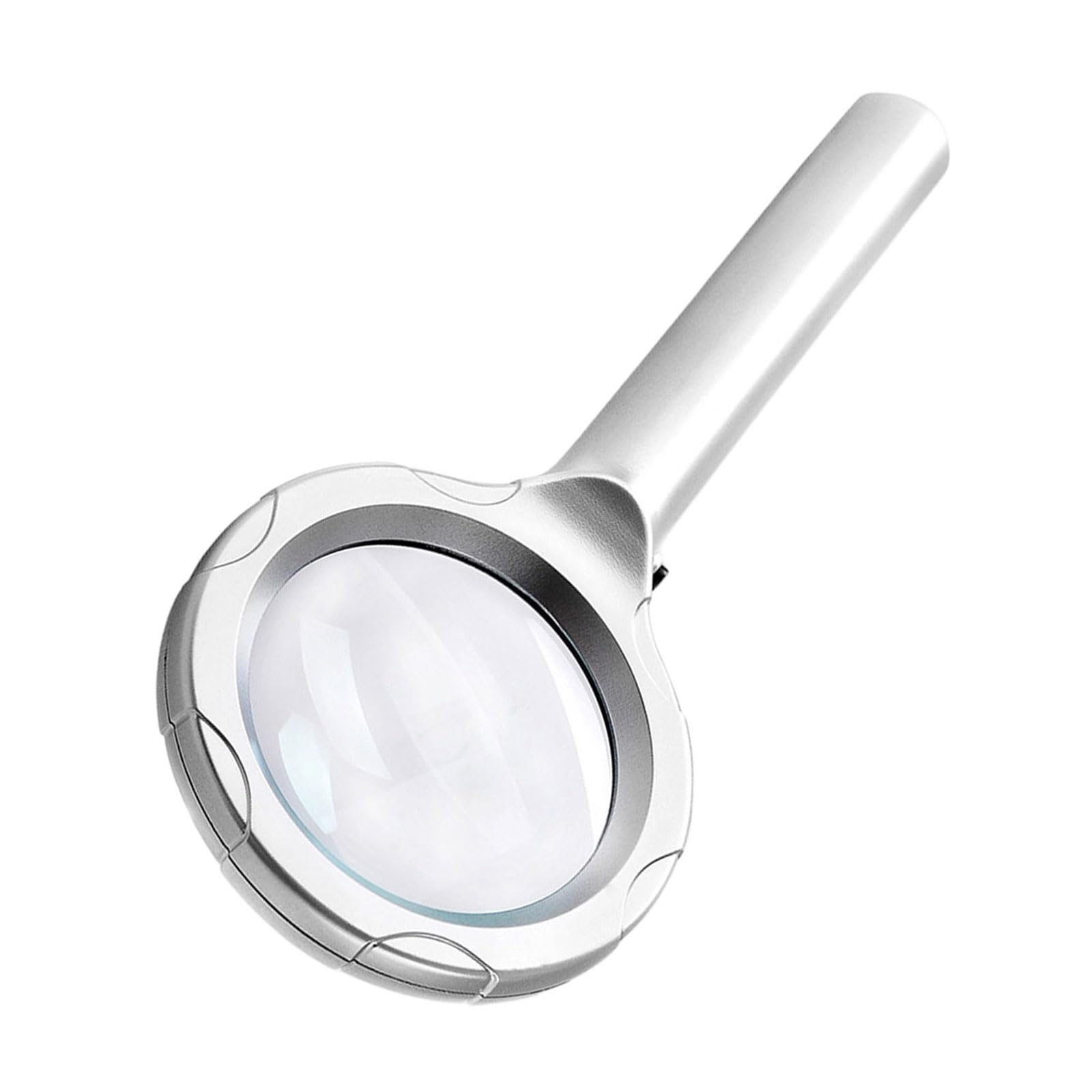 4X Zooming Magnify Glass Handheld Featuring 1 Light Modes Hands Frees Design for Reading and Senior Activity Hands Frees Magnifier