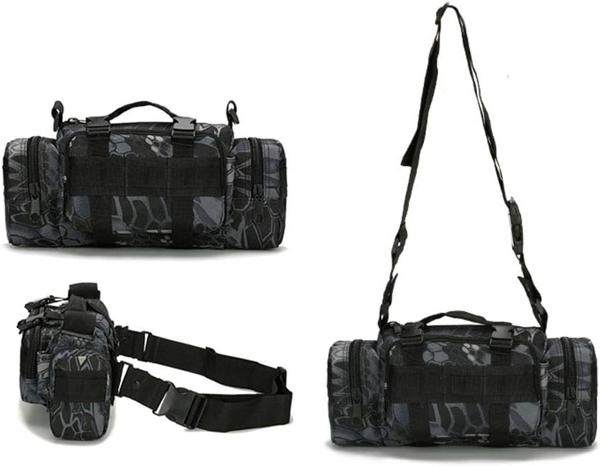 Outdoor Sports Hiking Pack Range Bag Molle Camouflage Tactical Camera Gear Bag - A-TACS FG
