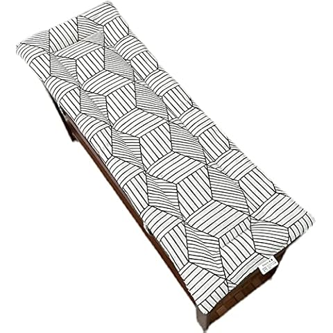 Japanese Garden Bench Cushion for Indoor Outdoor Cover