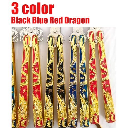 Set de 6 Peines Metálicos Decorativos Dragon Gold miniatura 4