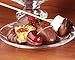 Nostalgia CFF300 8-Ounce Chocolate Fondue Fountain, Half-Pound Capacity, Easy to Assemble 3 Tiers, Perfect For Nacho Cheese, BBQ Sauce, Ranch, Liqueurs