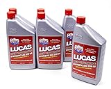 Lucas Oil 10054 Synthetic 20W-50 High Performance Motor Oil - 1 Quart (Pack of 6)