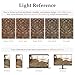 HUGEAR 2x6 Runner Rug Machine Washable Brown Hallway Area Rugs Indoor Accent Rugs Floral Low Pile Carpet Distressed Throw Rug Bedroom Living Room Office Dining Kitchen Laundry Non Slip