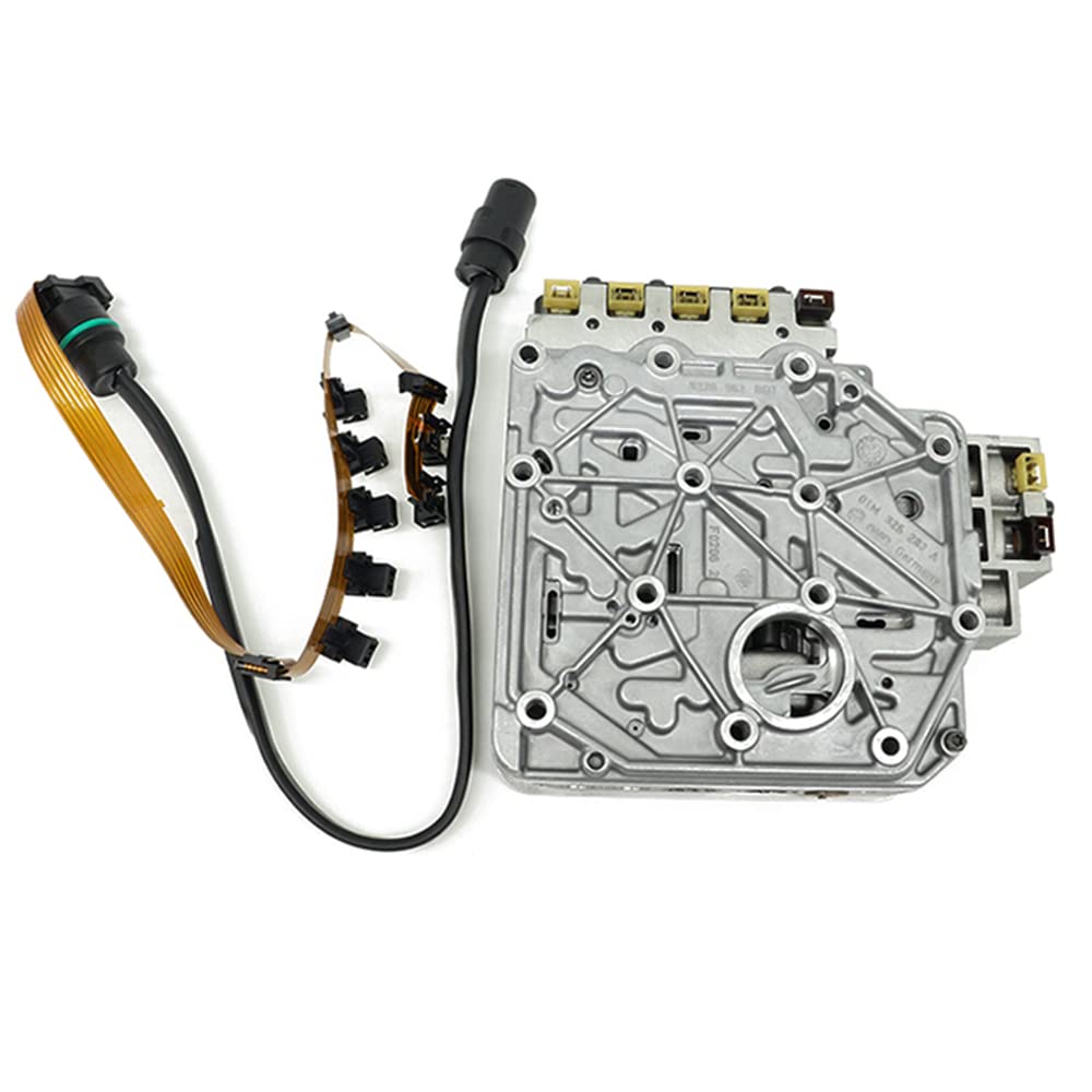 01M 01M325283A Transmission Valve Body with Wire Harness Remanufactured Compatible with Jetta VW Gol