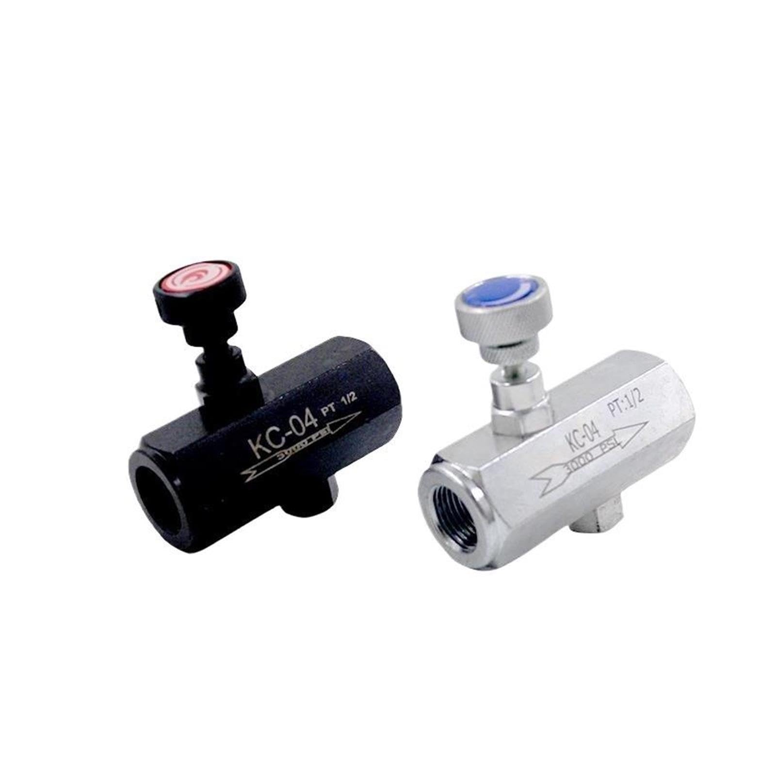 Hydrauliczny zawór zwrotny rurowy stacja zasilania TVC KC-02 KC-03 KC-04 prosty zawór kontrolny przepływu oleju (KC TVC-04 biały)