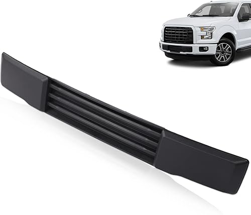 Miniatura 2 de G-PLUS Cubierta de parachoques delantero sin calentador de bloque y sin persianas de rejilla compatible con Ford F150 2015 2016 2017 FL3Z-17E810-AA