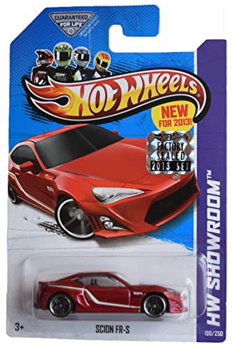 Hot Wheels Scion FR-S rojo Showroom 199/250 miniatura 1
