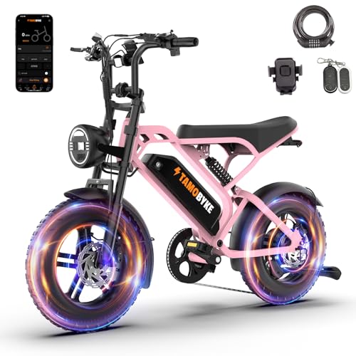 Tamobyke T16 Electric Bike for Teens & Childs, 1000W Motor