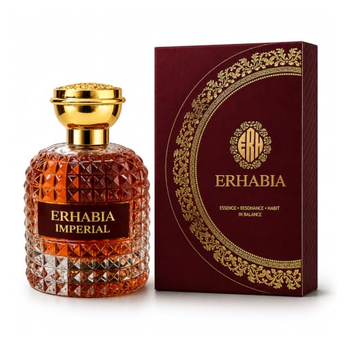 Image of ERHABIA Imperial Eau De Parfum for Men & Women, Long Lasting Premium Luxury Fragrance, Rich & Intense Scent for a Confident and Lasting Impression, 100ml