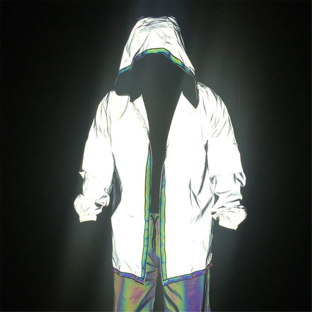 Amazon.co.jp: 蛍光服 男性女性用サイクリングジャケットを実行する