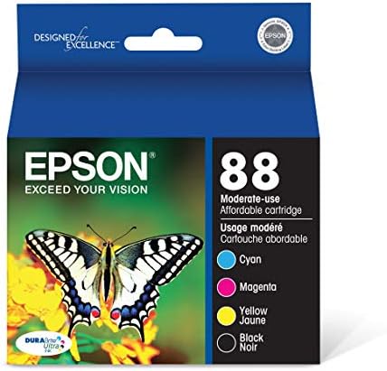 Epson 88 DURABrite Ultra Ink Black & Color Combo Pack for CX-4400, 4450, 7400, 7450 ; N-10, 11; NX-100, 105, 110, 115, 200, 215, 300, 305, 400, 415 image 2