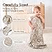 Yoofoss Baby Sleep Sack 0-6 Months 0.5 Tog Wearable Blanket for Baby, 3 Pack 100% Organic Cotton Infant Toddler Sleeping Sack 2-Way Zipper Lightweight Sleep Sack