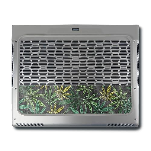 Image of MightySkins Glossy Glitter Skin Compatible with Alienware X16 R1 (2023) Full Wrap Kit - Cannabis Culture | Protective, Durable High-Gloss Glitter Finish | Easy to Apply | Made in The USA