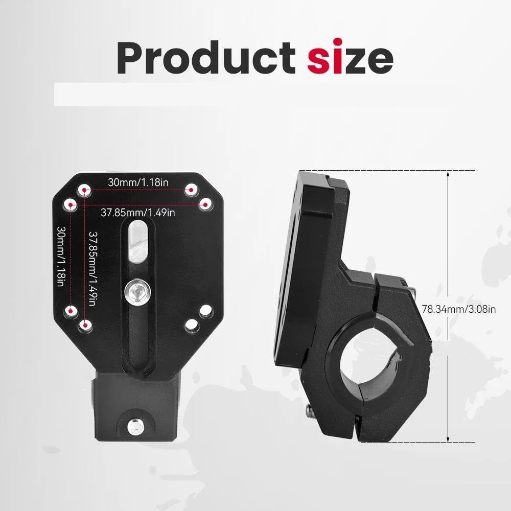 Placa Navegación GPS Móvil para F800GS para NX400 para CB500X 450MT para Versys650 12MM 22MM