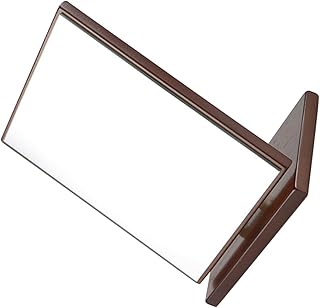 Espejo de maquillaje de madera, espejo de toc...