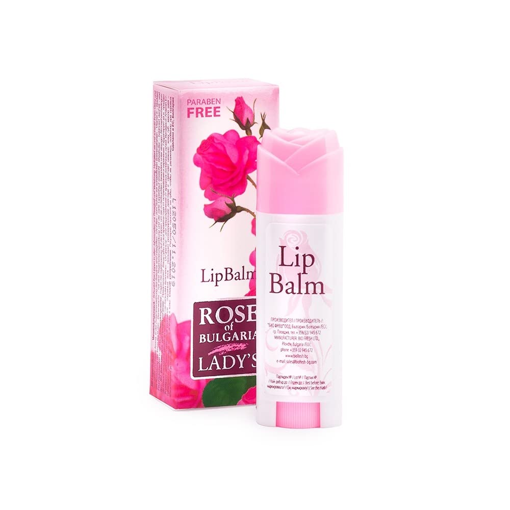 Bio-Fresh Rose of Bulgaria Natural Lip Balm Stick, 5 ml